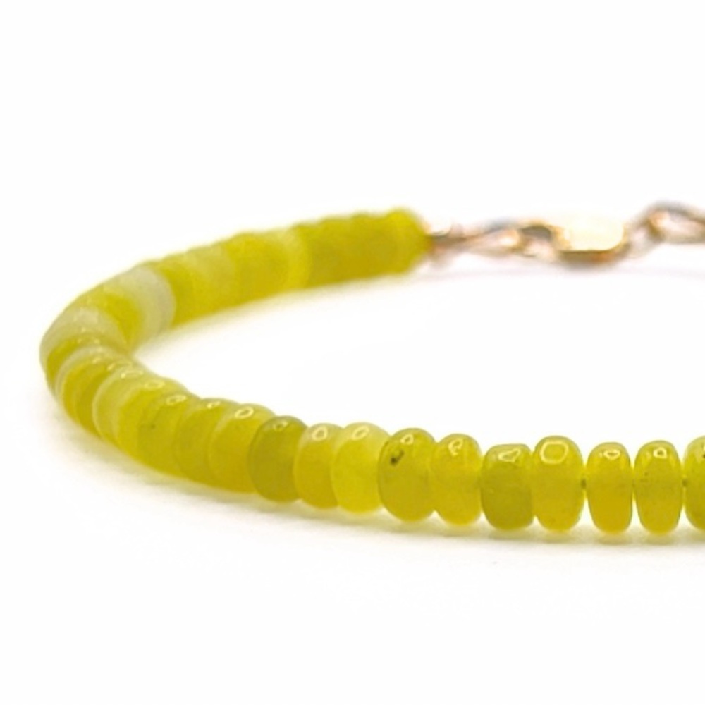 Yellow Beaded Bracelet